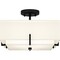 Quoizel Semi-Flush Mount Semi Flush 2 Lights Matte Black QSF6178MBK - alternate 4